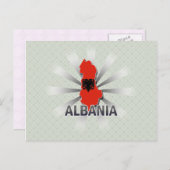 Marktkaart 2.0 voor Albanië Briefkaart (Voorkant / Achterkant)