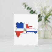 Marktkaart Dominicaanse Republiek Briefkaart (Staand voorkant)