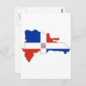 Marktkaart Dominicaanse Republiek Briefkaart (Voorkant / Achterkant)