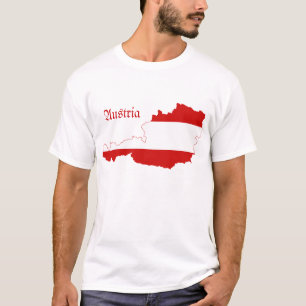 Marktkaart Oostenrijk T-shirt