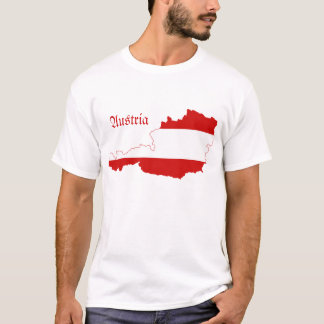 Marktkaart Oostenrijk T-shirt