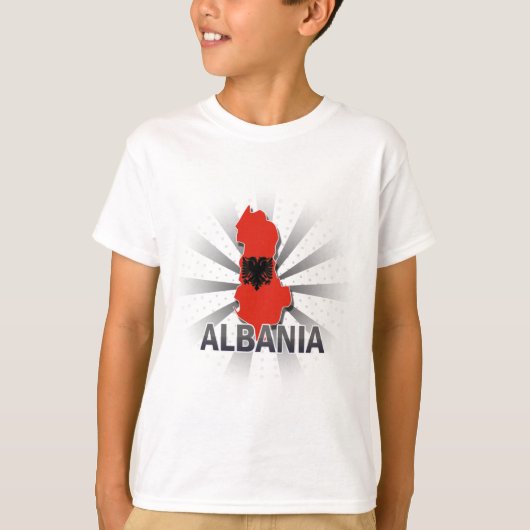 Marktkaart voor Albanië T-shirt (Voorkant)