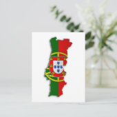 Marktkaart voor Portugal Briefkaart (Staand voorkant)