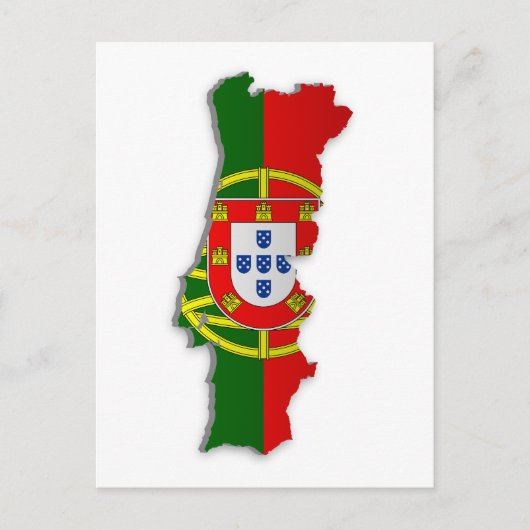 Marktkaart voor Portugal Briefkaart (Voorkant)
