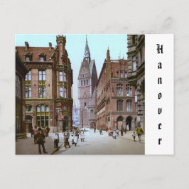 Marktkerk in Hannover, Duitse Rijk (ca. 1900) Briefkaart