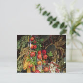 Marktkraam Florence Feestdagenkaart (Staand voorkant)