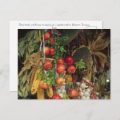 Marktkraam Florence Feestdagenkaart (Voorkant / Achterkant)