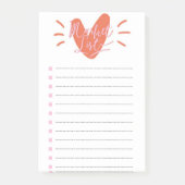 Marktlijst Post-it® Notes (Voorkant)