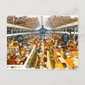 MarktLissabon Portugal Briefkaart (Voorkant)