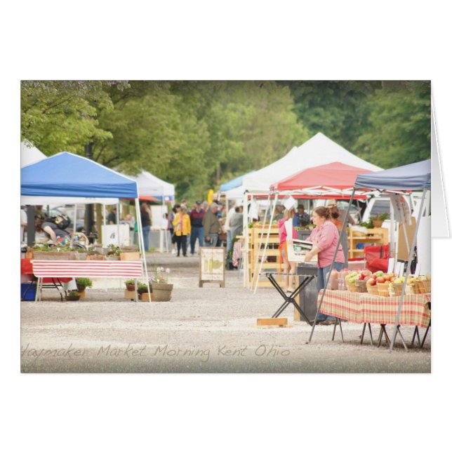 Marktmorgen (Voorkant Horizontaal)