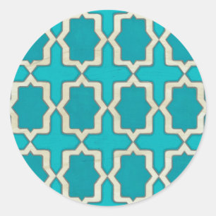 Marktmotoren V Ronde Sticker