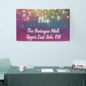 marktnacht, vaartuig fair banner, gebeurtenisbanne spandoek (Beurs)