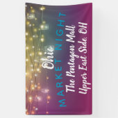 marktnacht, vaartuig fair banner, gebeurtenisbanne spandoek (Verticaal)