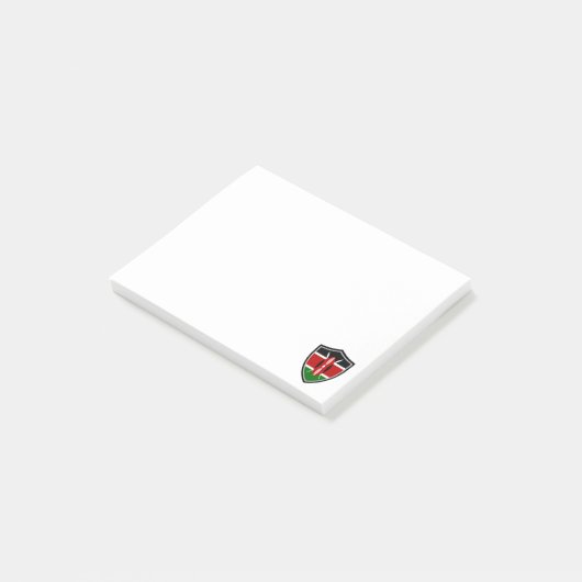 Marktnota van Kenia Post-it® Notes (Schuin)
