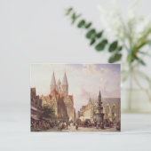 Marktonderzoek in Braunschweig Briefkaart (Staand voorkant)