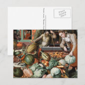 "Marktonderzoek"  kunstbriefkaart Briefkaart (Voorkant / Achterkant)