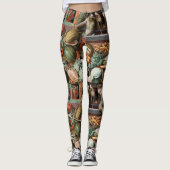 "Marktonderzoek" leggings voor kunst (Voorkant)