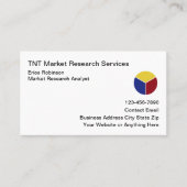 Marktonderzoeksanalist Visitekaartje (Voorkant)