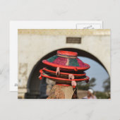 Marktpakketten in Harar, Ethiopië Briefkaart (Voorkant / Achterkant)