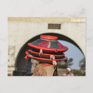 Marktpakketten in Harar, Ethiopië Briefkaart