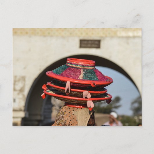 Marktpakketten in Harar, Ethiopië Briefkaart (Voorkant)