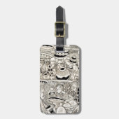 Marktplaats Bagagelabel (Voorkant verticaal)