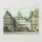Marktplaats, Frankfurt Briefkaart (Voorkant)