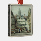 Marktplaats, Frankfurt Metalen Ornament (Rechts)