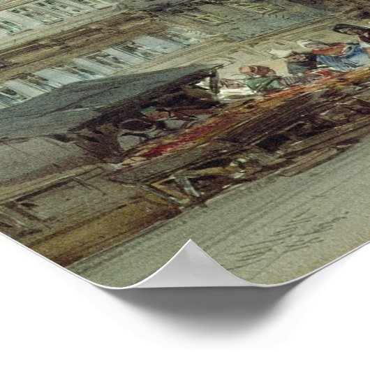 Marktplaats, Frankfurt Poster (Hoek)