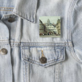 Marktplaats, Frankfurt Vierkante Button 5,1 Cm (In situ)