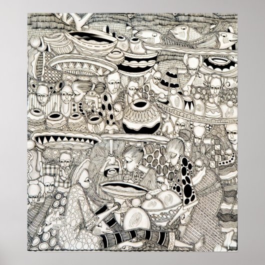 Marktplaats Poster (Voorkant)