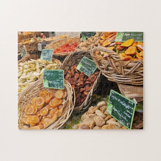 Marktplaats puzzel, 28 x 36 cm, 252 stukjes legpuzzel (Horizontaal)