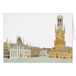 Marktplein. Brugge België