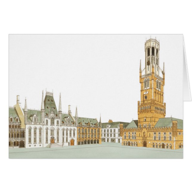 Marktplein. Brugge België (Voorkant Horizontaal)