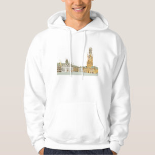 Marktplein. Brugge België Hoodie