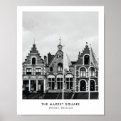 Marktplein, Brugge | Fotografie Poster (Voorkant)