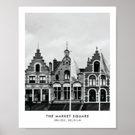 Marktplein, Brugge | Fotografie Poster