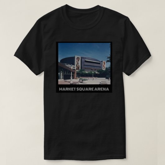 Marktplein - geel t-shirt (Design voorkant)
