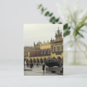 Marktplein in Krakow Briefkaart (Staand voorkant)