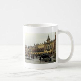 Marktplein in Krakow Koffiemok