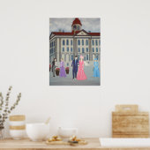 Marktplein Poster (Keuken)