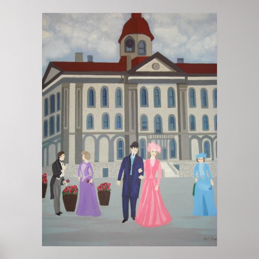 Marktplein Poster (Voorkant)