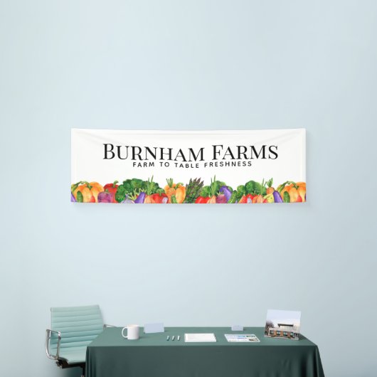 Marktstandaard voor landbouwers spandoek (Beurs)