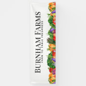 Marktstandaard voor landbouwers spandoek (Verticaal)