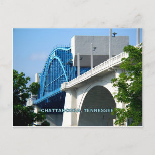 MARKTSTREET BRIDGE - Chattanooga, TN Briefkaart