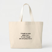 MarktTas Grote Tote Bag (Voorkant)