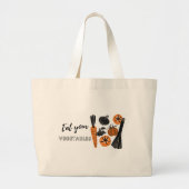Markttas van de landbouwer grote tote bag (Voorkant)