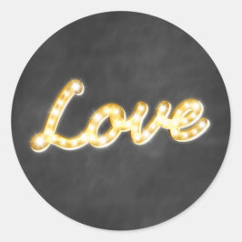markttentellers liefdessticker - krijkbord ronde sticker