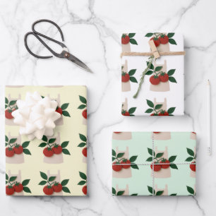Marktverse Tomaten Tas — Op Maat Gemaakte Voedsel  Inpakpapier Vel