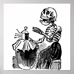 'Marktvrouw' ongeveer begin 1900. Poster